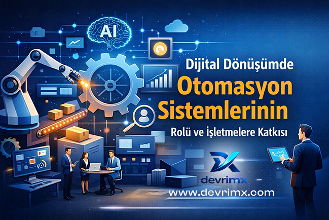 Dijital Dönüşümde Otomasyon Sistemlerinin Rolü ve İşletmelere Katkısı