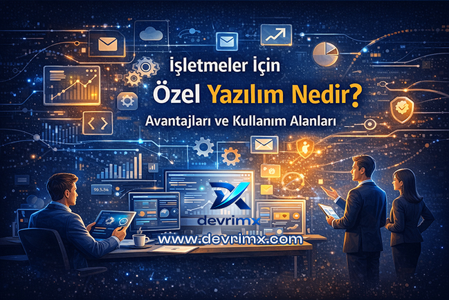 İşletmeler İçin Özel Yazılım Nedir? Avantajları ve Kullanım Alanları